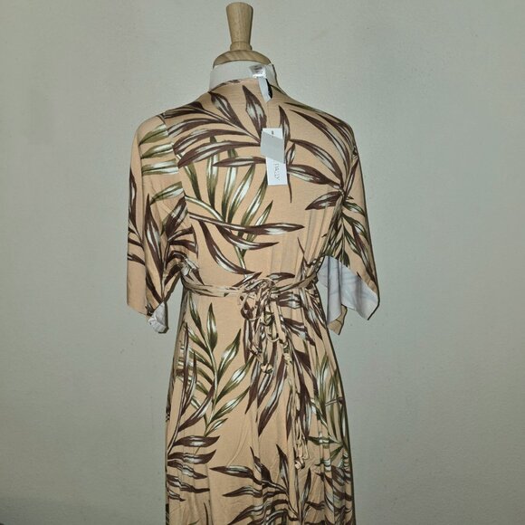 Rachel Pally Palm Print Caftan Maxi Dress XS NWT Modal Maternity Resort - Picture 5 of 16
